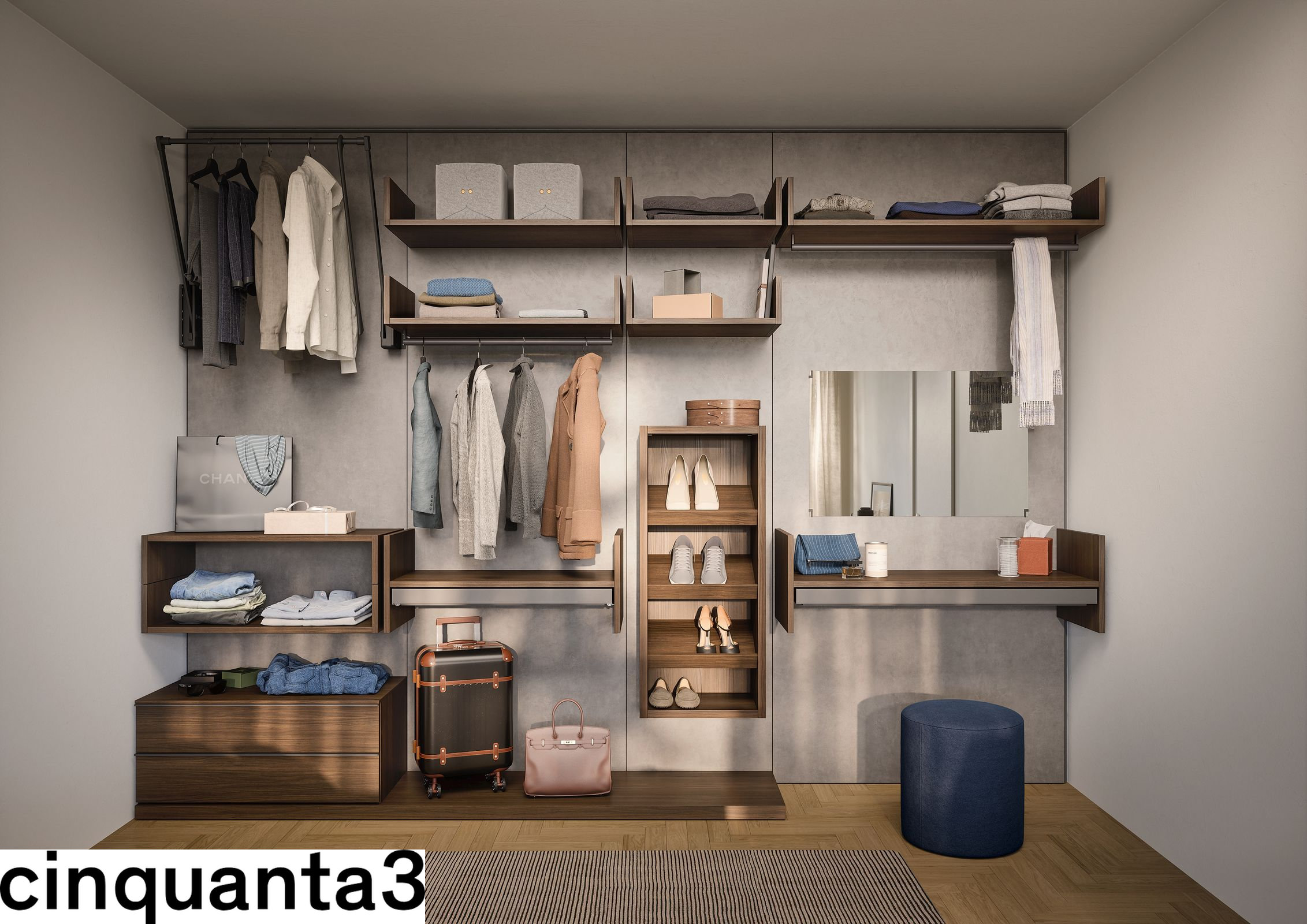 Cabine Armadi CINQUANTA3 - Modello 6